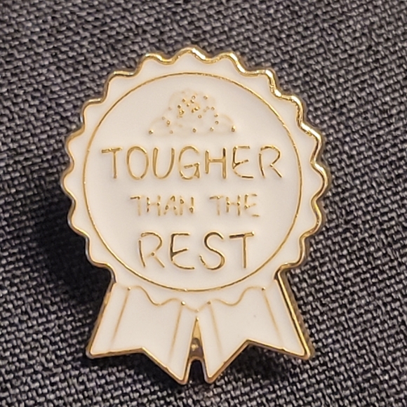 Tougher Than The Rest Enamel Pin - Picture 2 of 8